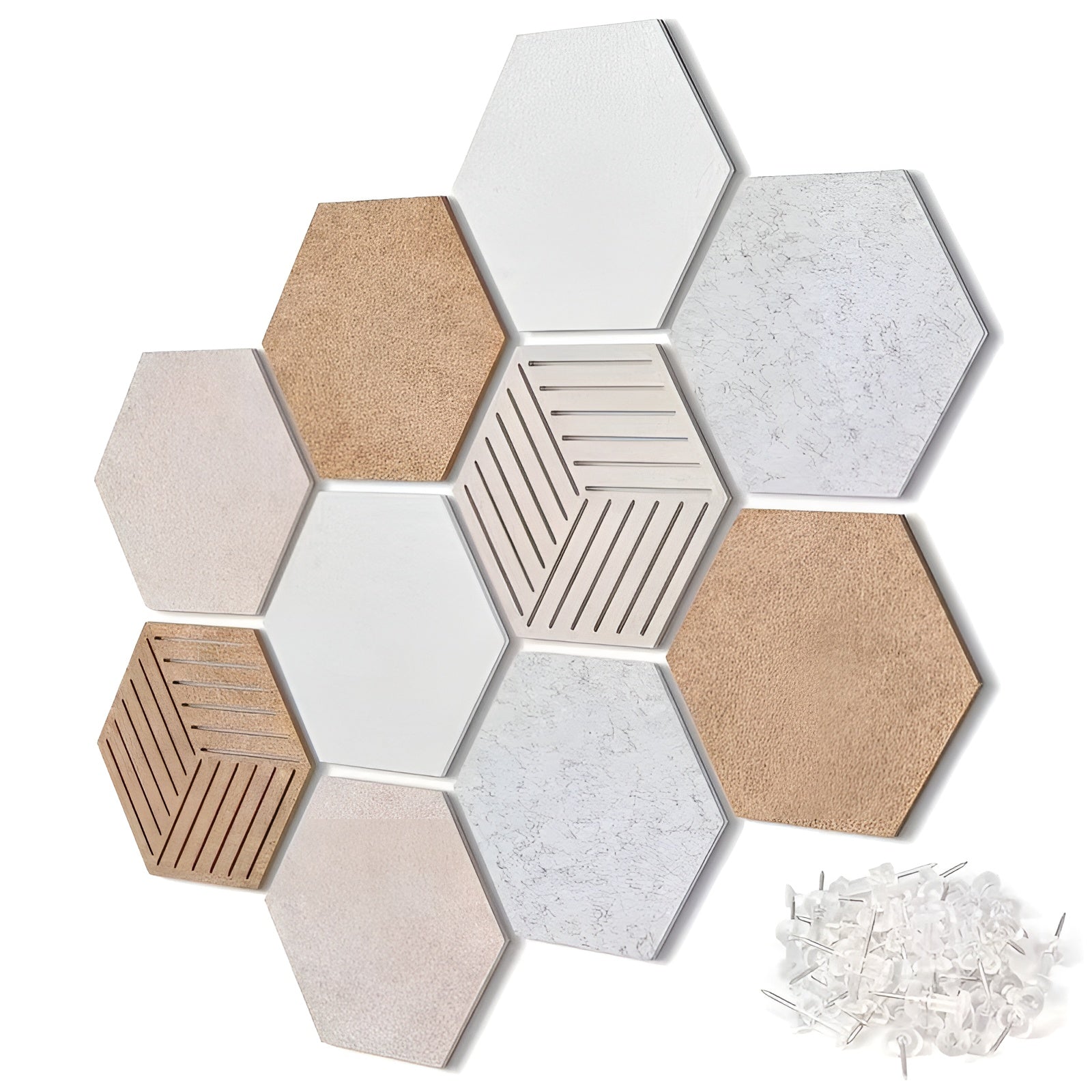 Samoprzylepne panele akustyczne 10 sztuk pochłaniające dźwięk dekoracyjne 11 cm 9 mm grubości do biura studia