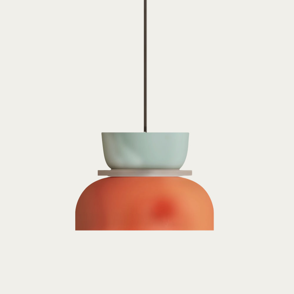 Lampa wisząca w aranżacji salonu