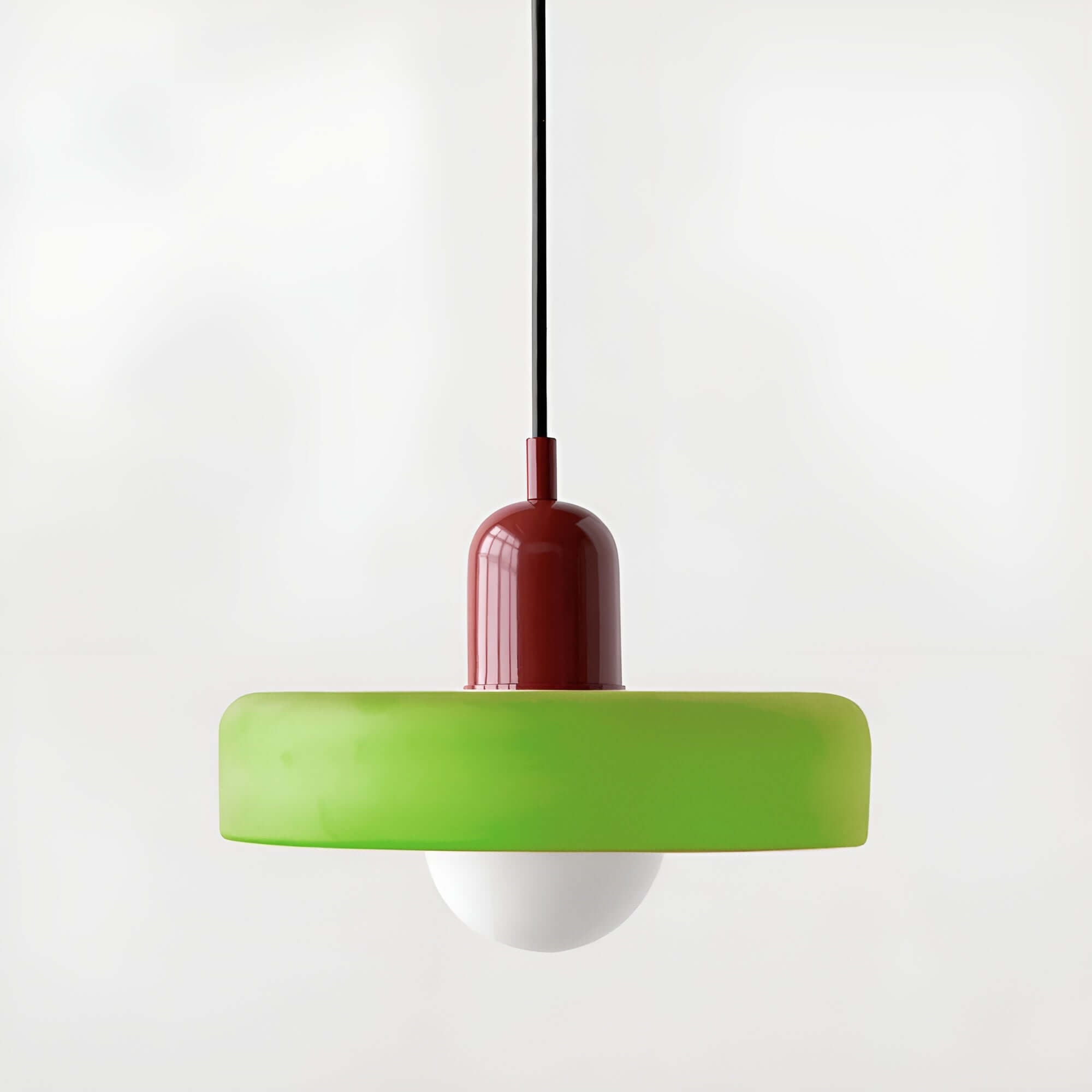 Variant image for Szklana Lampa Wisząca Bauhaus z Regulowanym Zawieszeniem – Nowoczesna Lampa do Salonu, Minimalistyczny Żyrandol-37