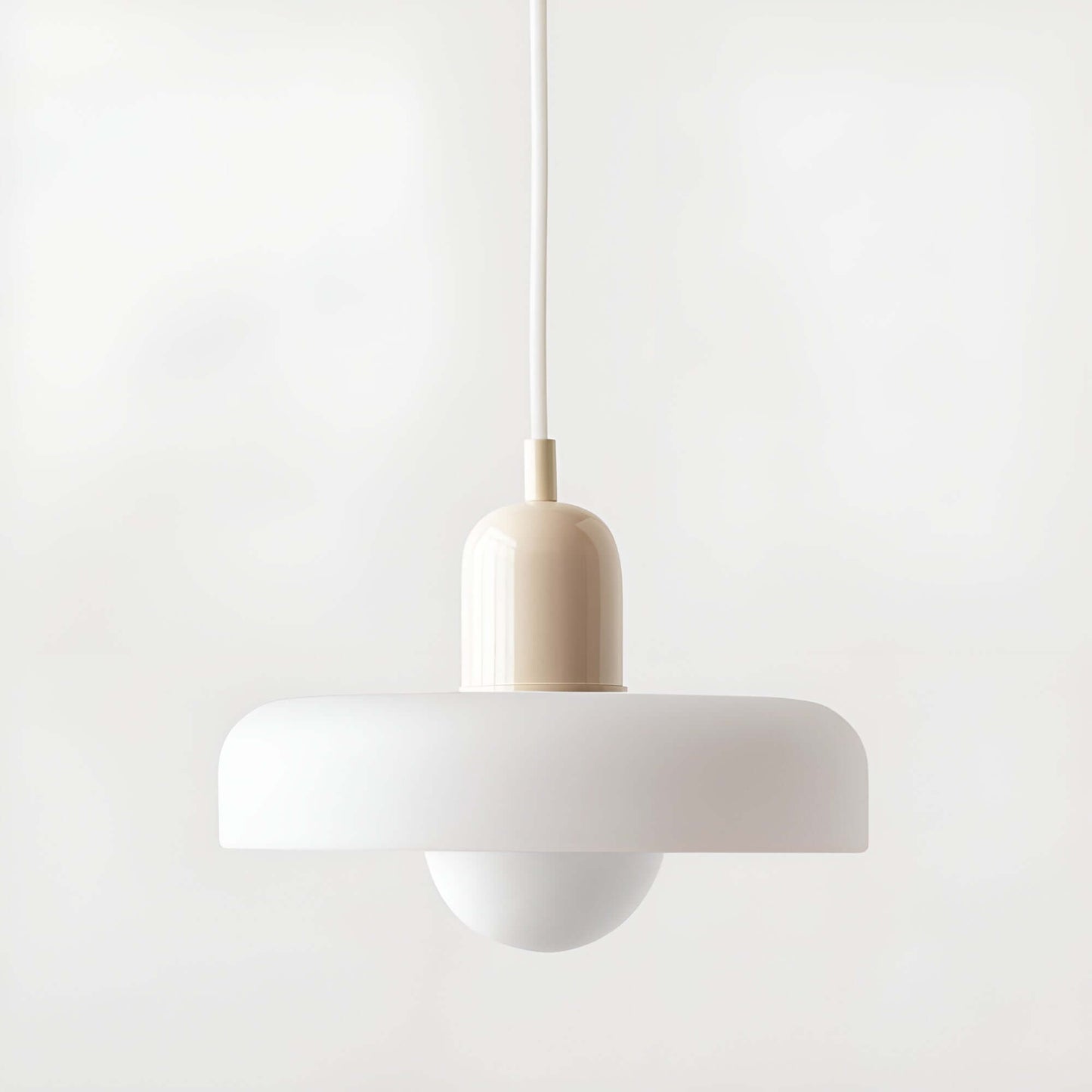 Variant image for Szklana Lampa Wisząca Bauhaus z Regulowanym Zawieszeniem – Nowoczesna Lampa do Salonu, Minimalistyczny Żyrandol-33