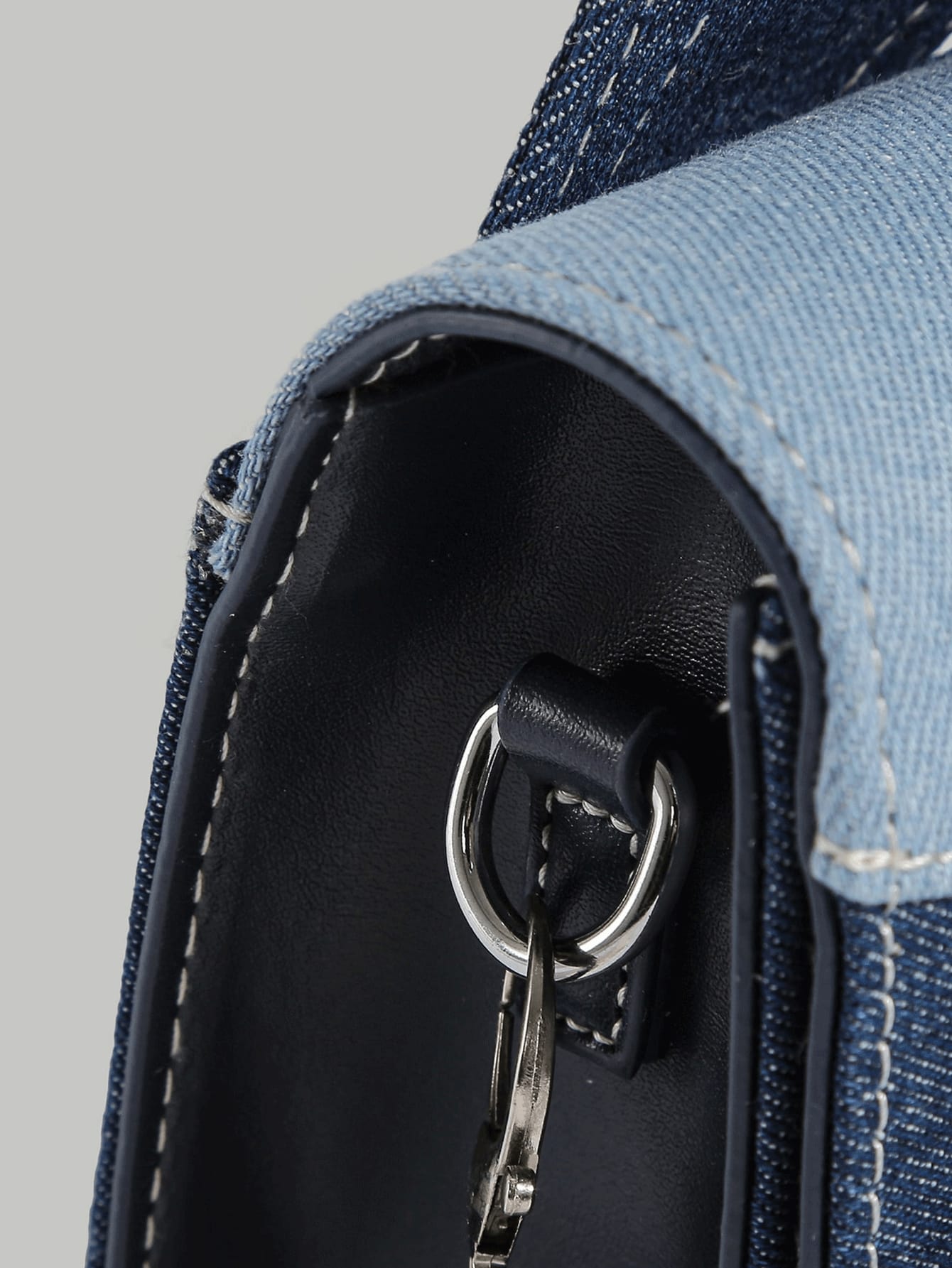 Damska torebka denim do pracy i na co dzień