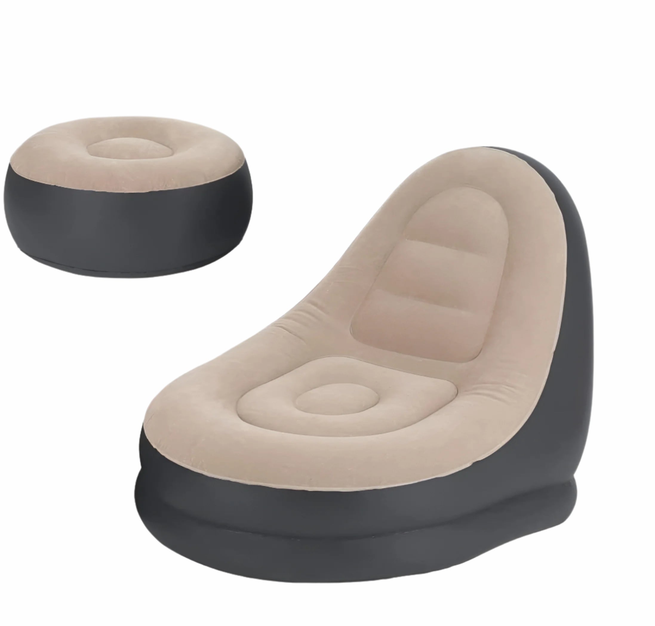 Kanapa Dmuchana z Regulowanym Oparciem – Wygodna i Przenośna Sofa do Użytku Wewnętrznego i Zewnętrznego