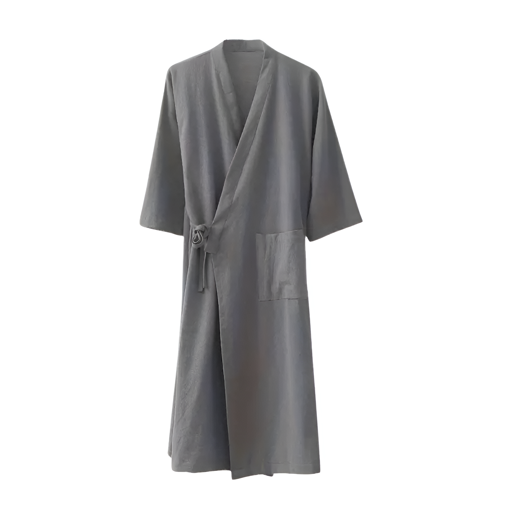 Damski szlafrok kimono z wzorem inspirowanym naturą