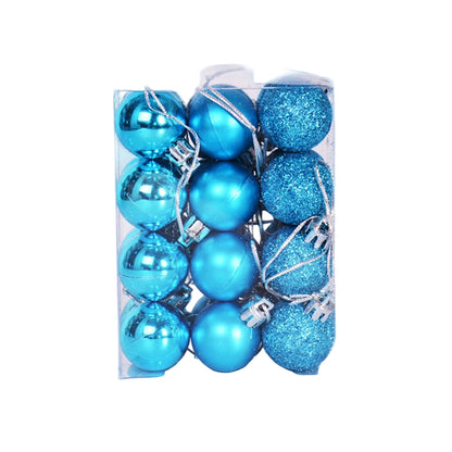 Aksamitne Ozdoby Świąteczne – Kolorowe Bombki Choinkowe na Boże Narodzenie i Nowy Rok, Zestaw Dekoracji 4 cm 0