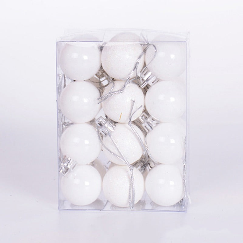 Aksamitne Ozdoby Świąteczne – Kolorowe Bombki Choinkowe na Boże Narodzenie i Nowy Rok, Zestaw Dekoracji 4 cm 1