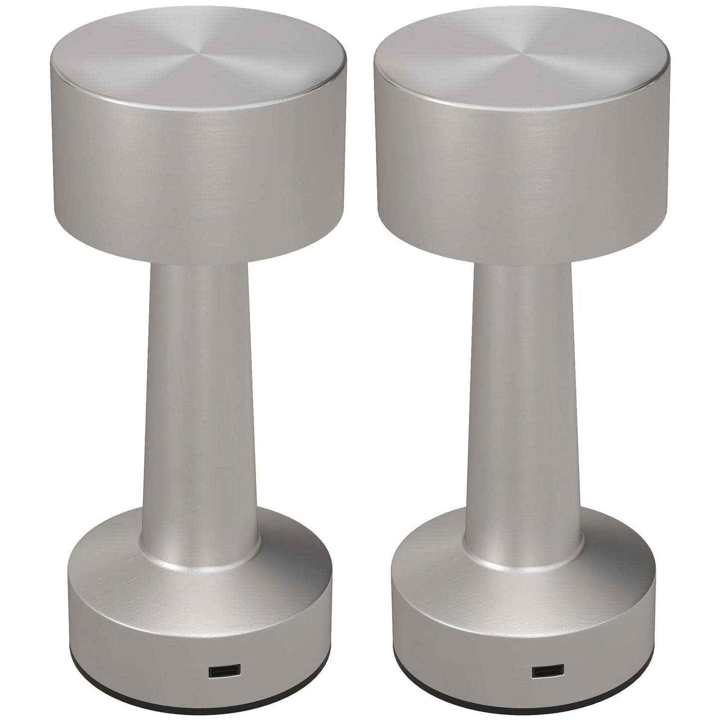 Akumulatorowa Lampka LED z Regulacją Koloru i Dotykowym Sterowaniem – Nowoczesna Lampka Nocna Biurkowa na Baterie 0