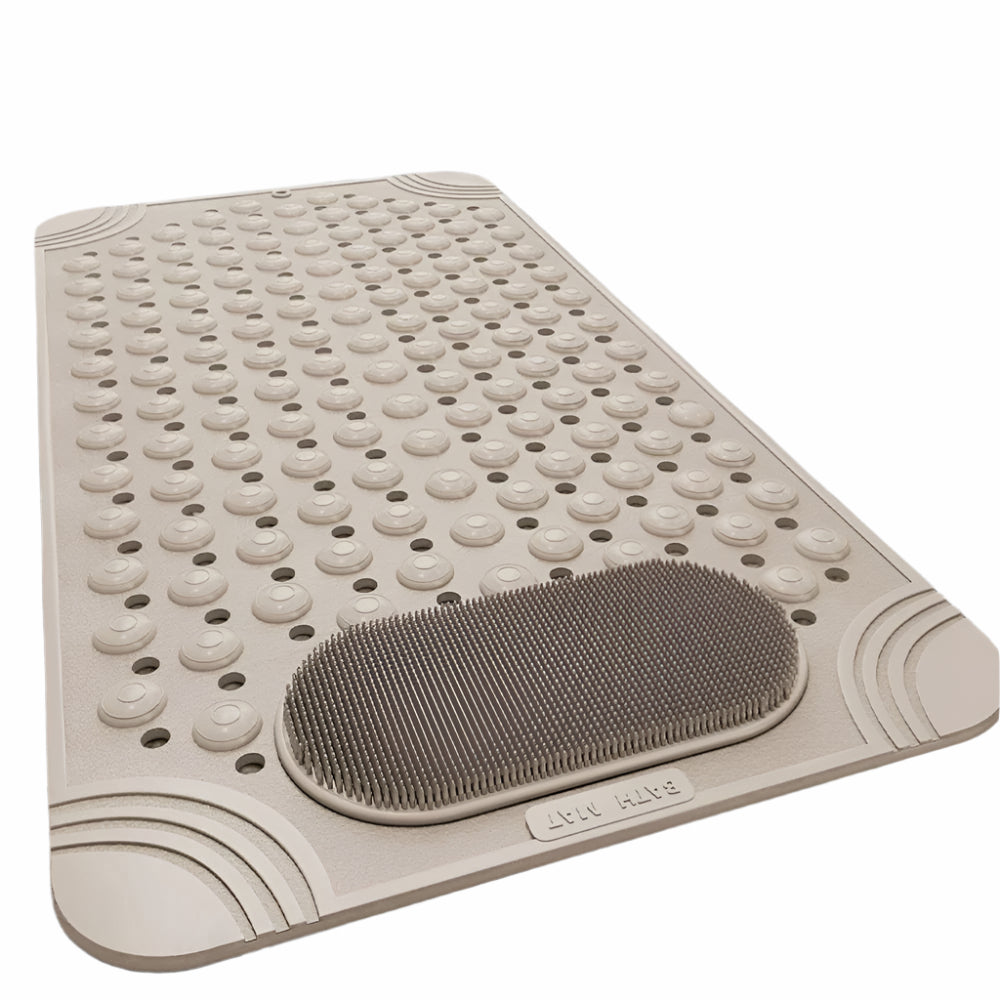 Antypoślizgowa Mata Łazienkowa z PVC z Funkcją Masażu – 70x40 cm, Przezroczysta, Bezpieczeństwo i Komfort w Łazience 3