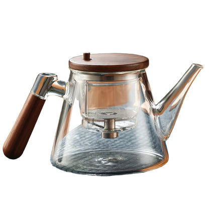 Beni Zaparzacz do Herbaty – Innowacyjny Design z Drewnianymi Akcentami, Szybkie Parzenie, Zaparzacz do Herbaty 0