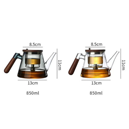 Beni Zaparzacz do Herbaty – Innowacyjny Design z Drewnianymi Akcentami, Szybkie Parzenie, Zaparzacz do Herbaty 8