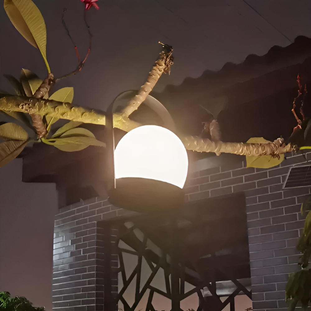 Bezprzewodowa Lampa Stołowa LED Orbita – Elegancka Lampka Nocna do Salonów, Regulowane Światło, Odporna na Rdzę, Akumulatorowa 3