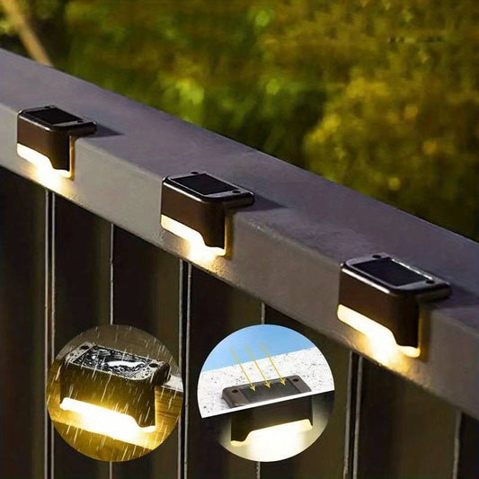 Bezprzewodowe Lampy Ścienne LED Solarne do Oświetlenia Ogrodowego i Zewnętrznego – Odporne na Warunki Atmosferyczne, Automatyczne Włączanie 0
