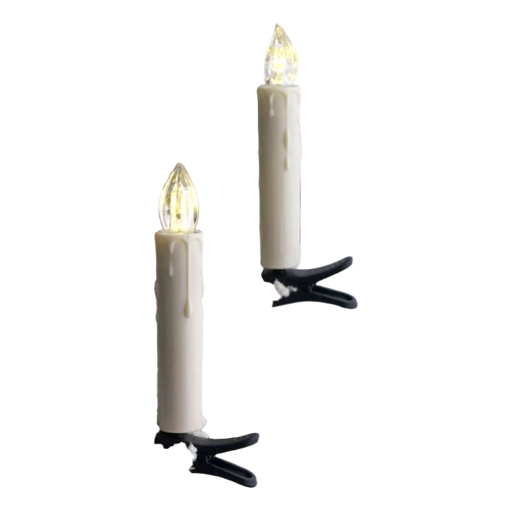 Błyskotliwe Bezprzewodowe Świece Świąteczne – Migoczący Blask Tworzy Magię Świąt [Lampki] 2