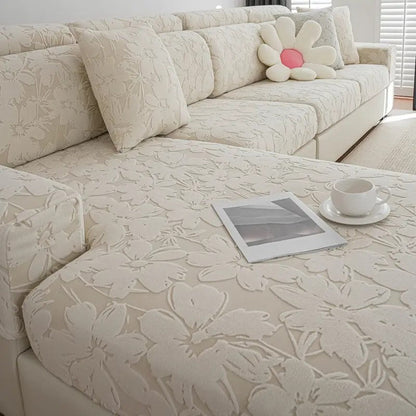 Bohotex Narzuta na Sofę – Stylowy Kwiatowy Design, Ochrona Mebli, Łatwe Dopasowanie [narzuta na sofę] 2