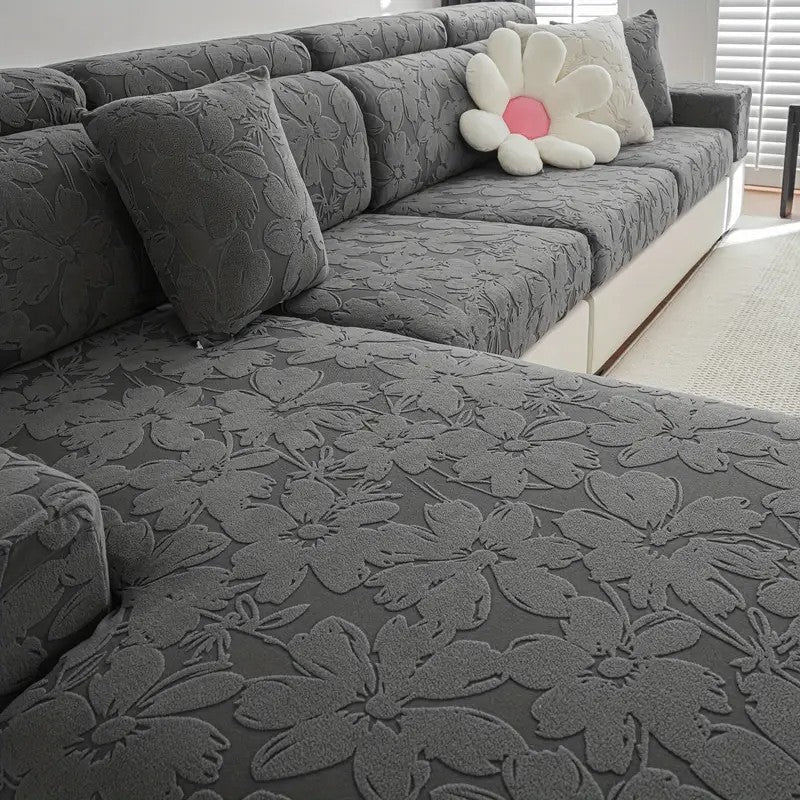 Bohotex Narzuta na Sofę – Stylowy Kwiatowy Design, Ochrona Mebli, Łatwe Dopasowanie [narzuta na sofę] 3