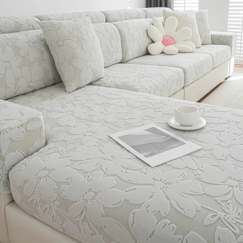 Bohotex Narzuta na Sofę – Stylowy Kwiatowy Design, Ochrona Mebli, Łatwe Dopasowanie [narzuta na sofę] 4