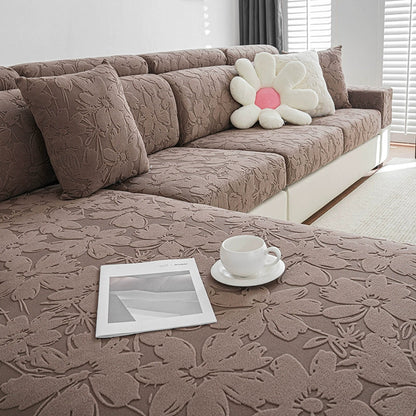 Bohotex Narzuta na Sofę – Stylowy Kwiatowy Design, Ochrona Mebli, Łatwe Dopasowanie [narzuta na sofę] 7