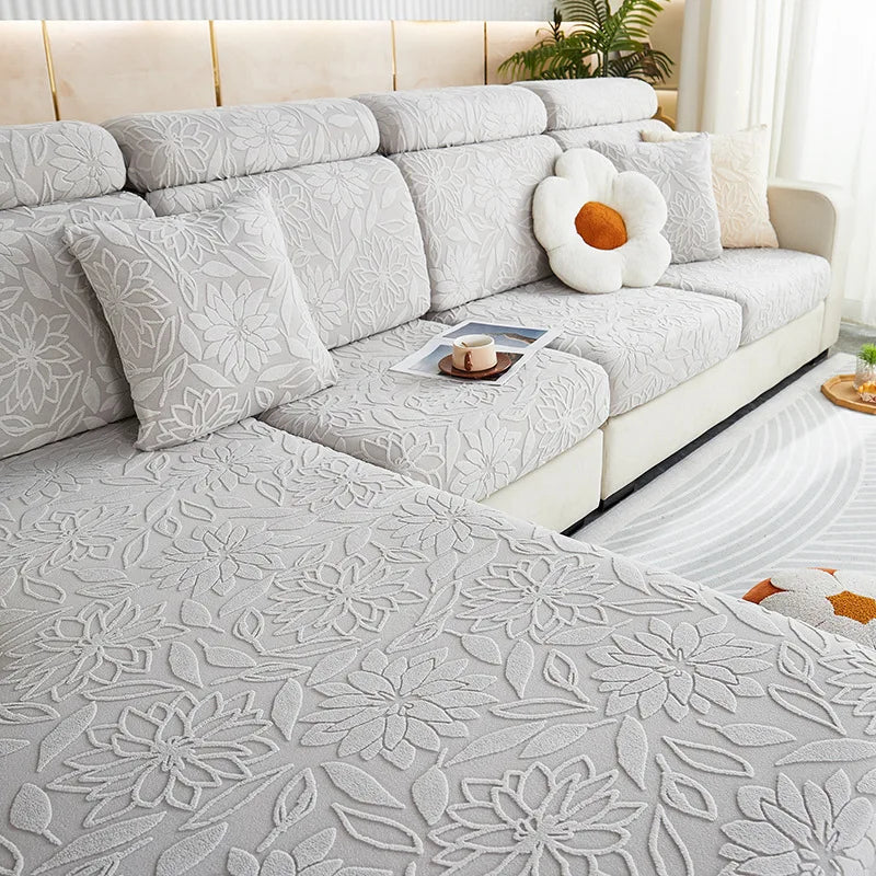 Cameron Narzuta na Sofę – Elegancki Żakard, Łatwe Czyszczenie, Ochrona Mebli dla Właścicieli Zwierząt [narzuta na sofę] 2