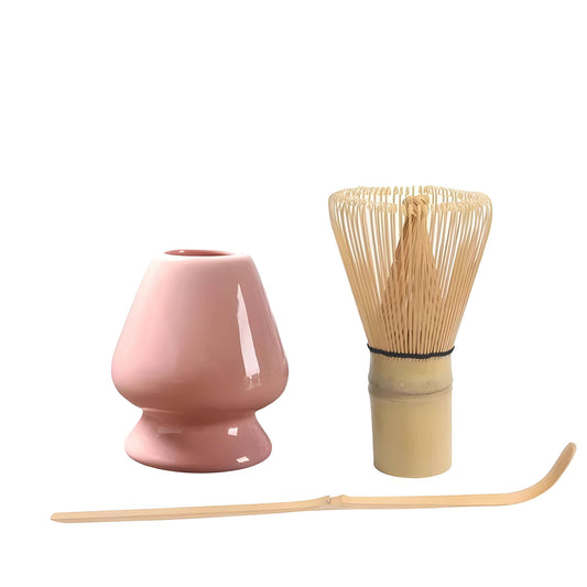 Ceramiczna misa do matcha – Różowa, ręcznie wykonana miska do herbaty | Idealna do ceremonii i codziennego użytku 3