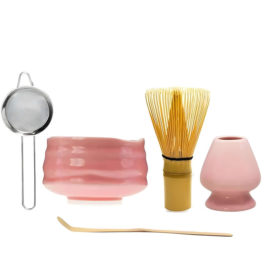 Ceramiczna misa do matcha – Różowa, ręcznie wykonana miska do herbaty | Idealna do ceremonii i codziennego użytku 6