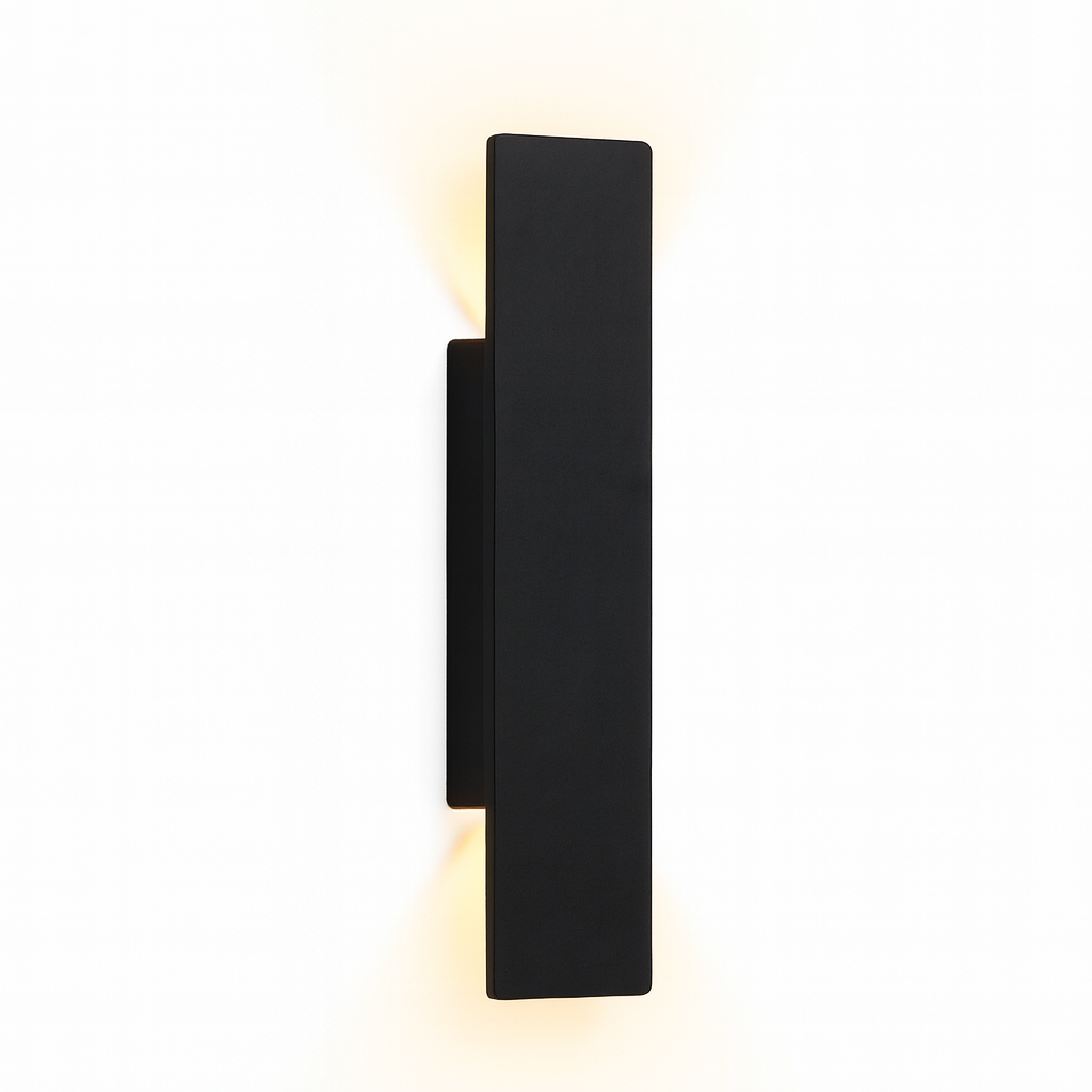 Wodoodporna Lampa Ścienna z Aluminium IP65 – Nowoczesny Kinkiet Ścienny do Oświetlenia Zewnętrznego