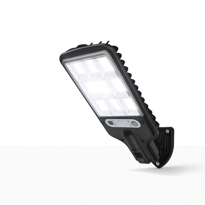 Lampa Solarna Ogrodowa LED z Czujnikiem Ruchu i Pilotem, Super Jasne Światło 6000K, IP65, Energooszczędna