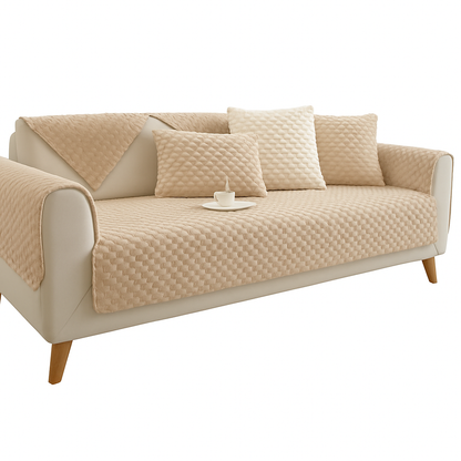 Antypoślizgowy pokrowiec na sofę Romy – Wysokiej jakości uniwersalny pokrowiec na kanapę, wodoodporny i łatwy w praniu