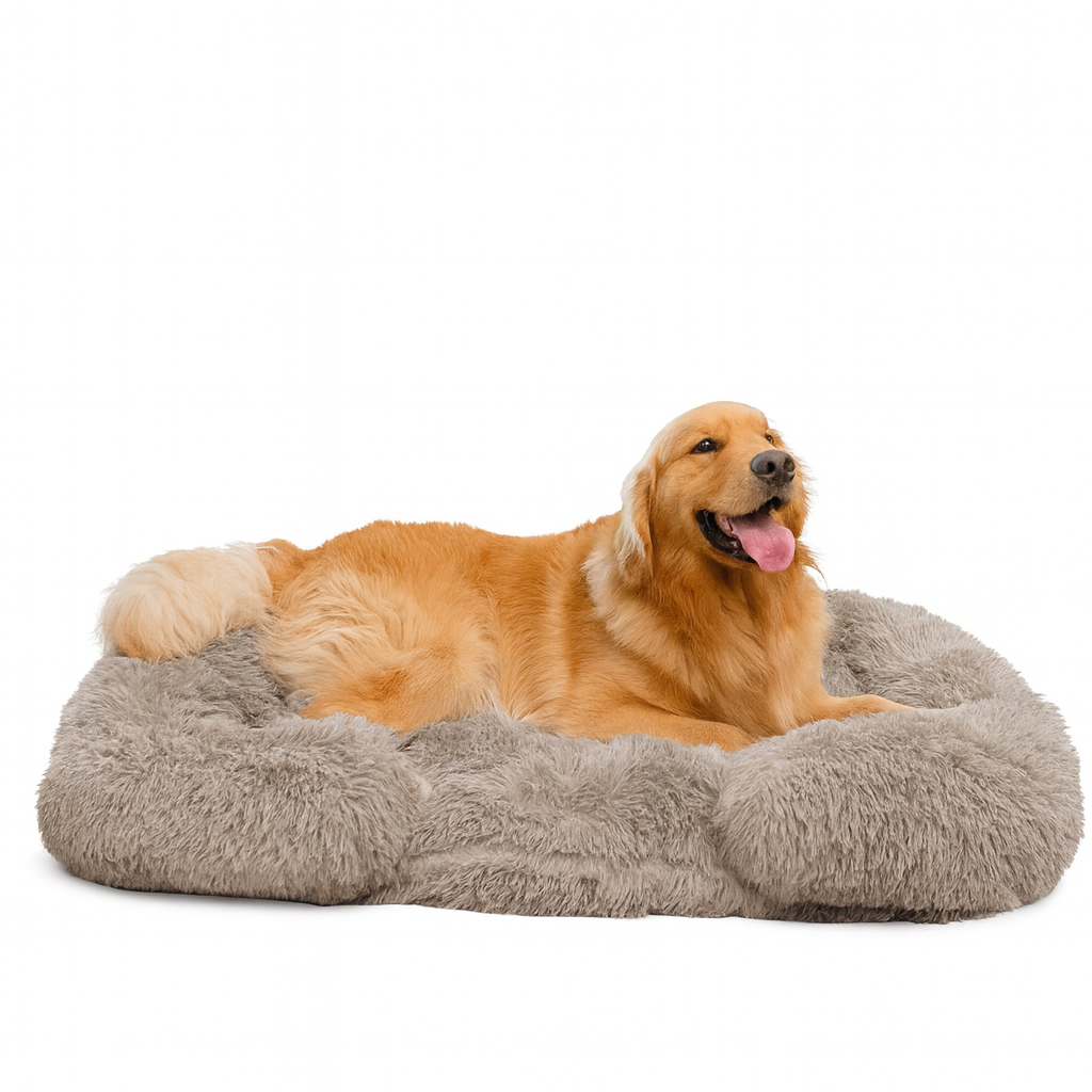 Orthopedyczne Łóżko dla Psa z Miękkim Wykończeniem i Antypoślizgowym Dnem – Wodoodporne i Łatwe do Prania