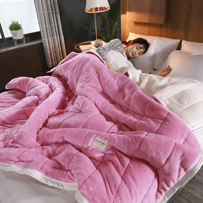 Ciepły Koc Sherpa Fleece, Supermiękki i Wszechstronny, Idealny do Relaksu, 120x200 cm, 150x200 cm, 180x200 cm 7