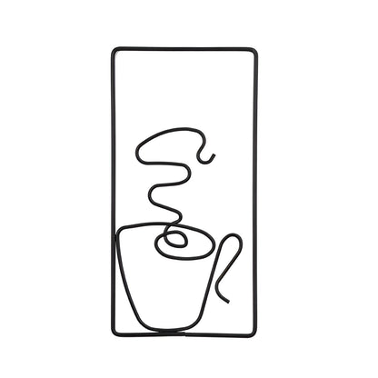 CuppaMood Ozdoba Ścienna – Estetyczna Filiżanka Kawy do Wnętrz i na Zewnątrz [dekoracja ścienna] 0