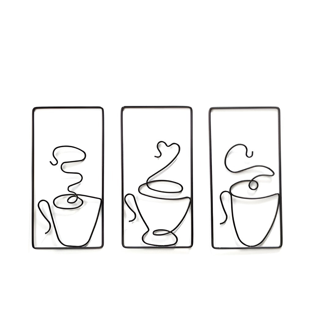 CuppaMood Ozdoba Ścienna – Estetyczna Filiżanka Kawy do Wnętrz i na Zewnątrz [dekoracja ścienna] 9