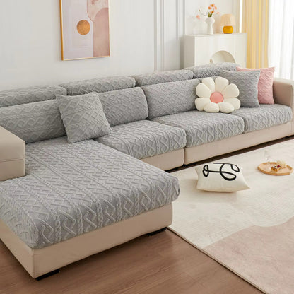 Czarna Narzuta na Sofę Coverfect – Elegancka Aksamitna Ochrona Przed Zabrudzeniami Narzuta na Sofę 2