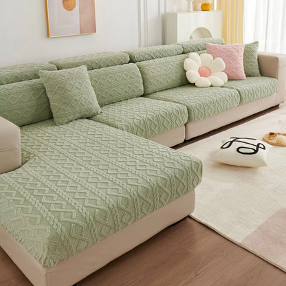 Czarna Narzuta na Sofę Coverfect – Elegancka Aksamitna Ochrona Przed Zabrudzeniami Narzuta na Sofę 3