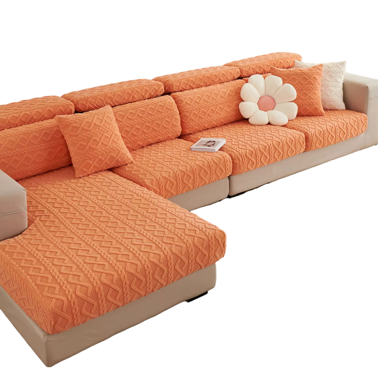 Czarna Narzuta na Sofę Coverfect – Elegancka Aksamitna Ochrona Przed Zabrudzeniami Narzuta na Sofę 4