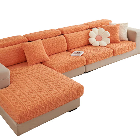 Czarna Narzuta na Sofę Coverfect – Elegancka Aksamitna Ochrona Przed Zabrudzeniami Narzuta na Sofę 4