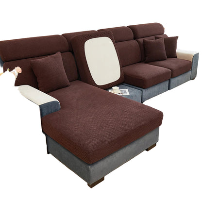 Czarna Sofa Coverfect Uniwersalny Pokrowiec na Sofę – Elastyczna Wodoodporna Tkanina Ochronna [pokrowiec na sofę] 10