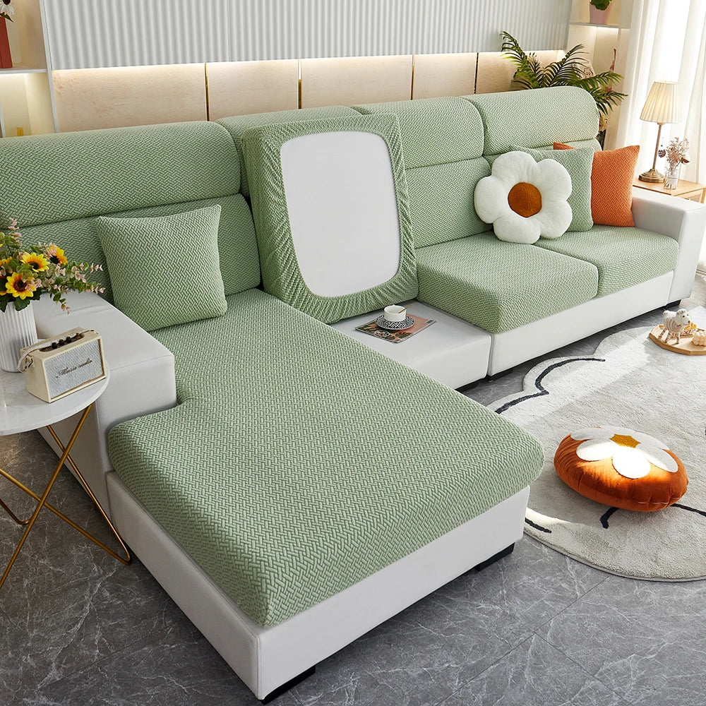 Czarna Sofa Coverfect Uniwersalny Pokrowiec na Sofę – Elastyczna Wodoodporna Tkanina Ochronna [pokrowiec na sofę] 5