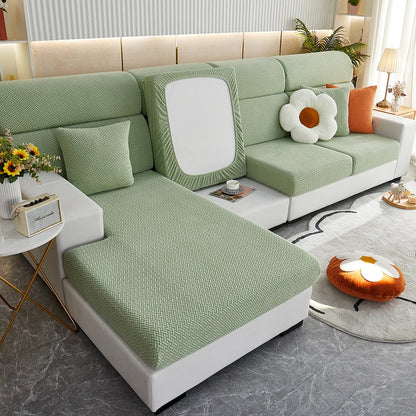 Czarna Sofa Coverfect Uniwersalny Pokrowiec na Sofę – Elastyczna Wodoodporna Tkanina Ochronna [pokrowiec na sofę] 5