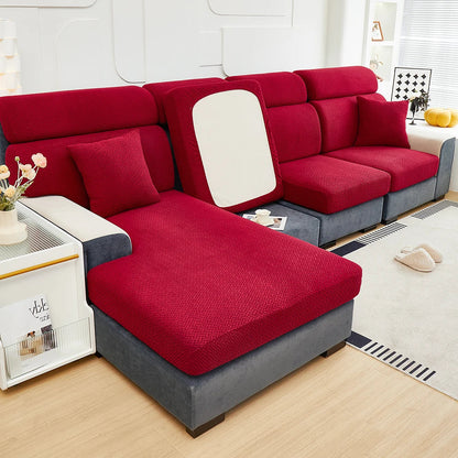 Czarna Sofa Coverfect Uniwersalny Pokrowiec na Sofę – Elastyczna Wodoodporna Tkanina Ochronna [pokrowiec na sofę] 8