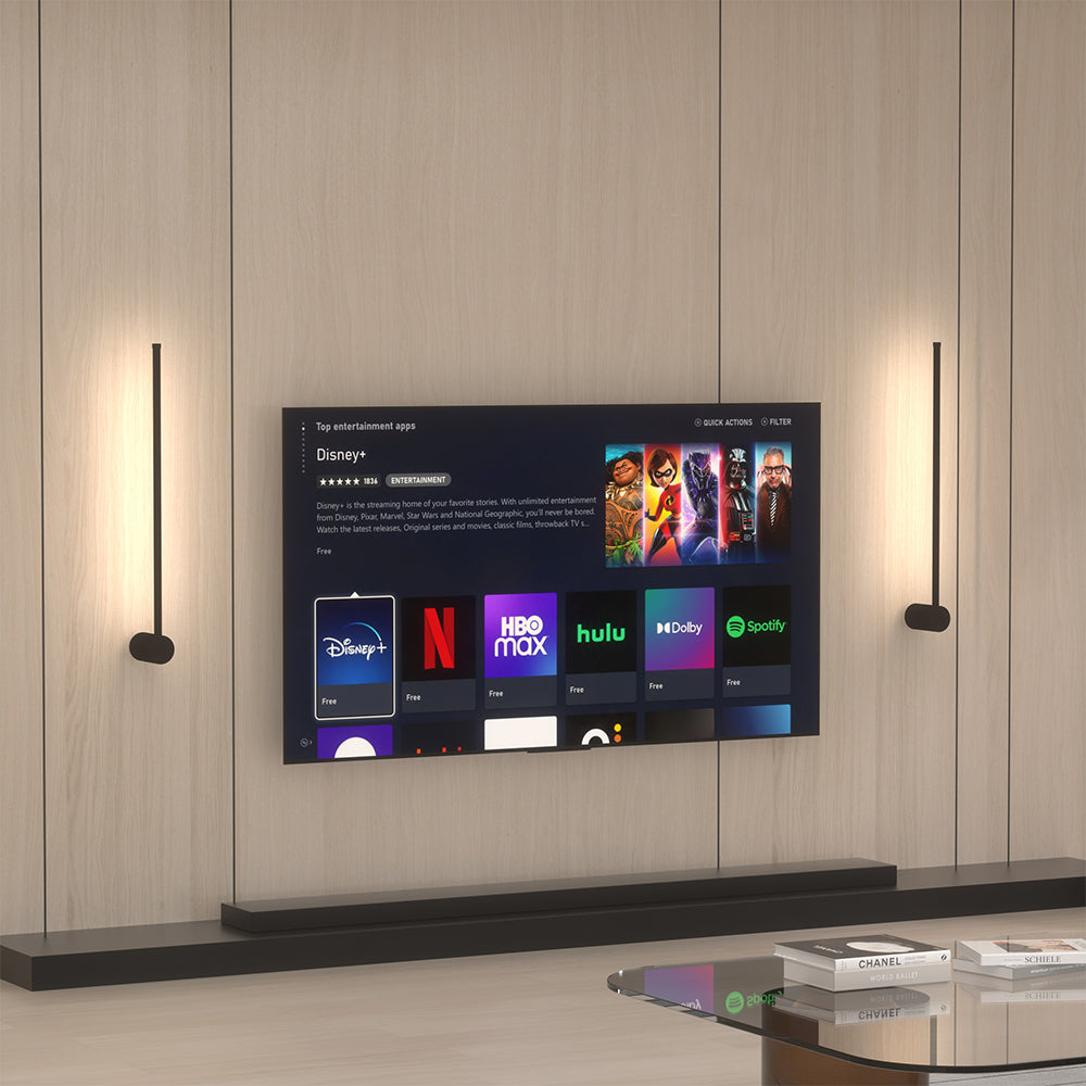 Czarny Kinkiet Ścienny z Obracającym Się Designem – Nowoczesna Lampa na Ścianę do Wnętrz, Idealna do Korytarzy i Sypialni 3