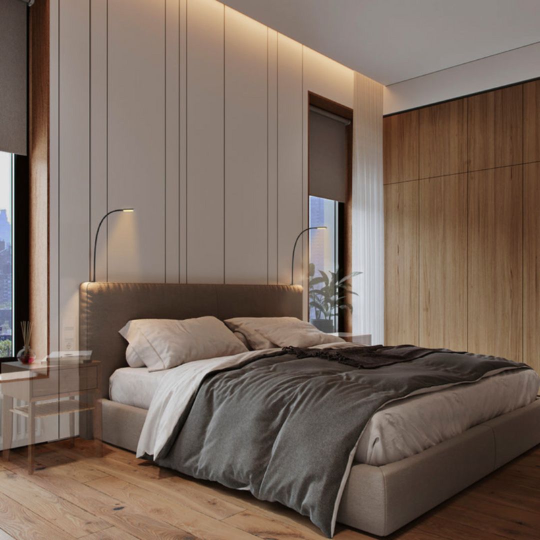 Czarny Kinkiet Ścienny z Regulowanym Światłem – Minimalistyczna Lampa na Ścianę do Sypialni i Salonu 7