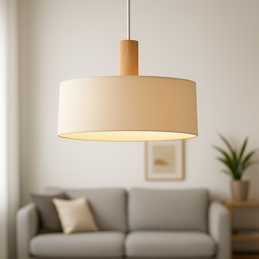 Diana Lampa Wisząca do Salonu – Skandynawski Design z Naturalnych Materiałów [lampa wisząca] 1