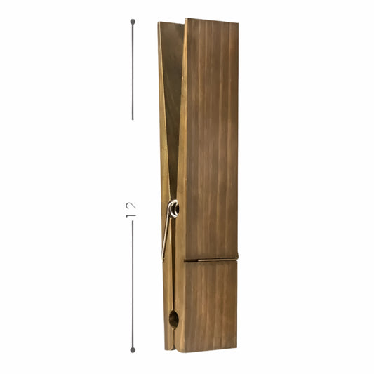 Drewniana Klipsa do Ręczników MegaGrip – Duża Klipsa do Łazienki, Naturalne Drewno, Nowoczesny Design 5