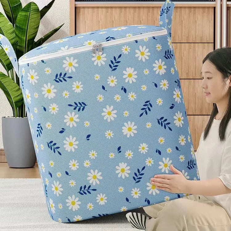 Duża Wodoodporna Torba do Przechowywania z Okienkiem – Oddychający Materiał, 90 L, Wzmocnione Uchwyty 1