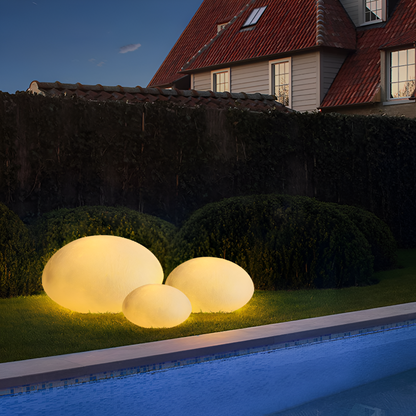 Dynamiczna zewnętrzna kula świetlna LED – odporne na warunki atmosferyczne i energooszczędne oświetlenie ogrodu [światła zewnętrzne] 0