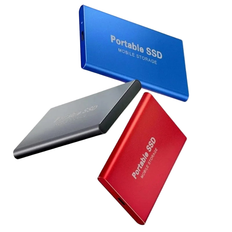 Dysk Zewnętrzny SSD 1TB, 2TB – Szybki Transfer do 1050 MB/s, USB 3.2 Gen 2 Type-C, Aluminiowa Obudowa 3