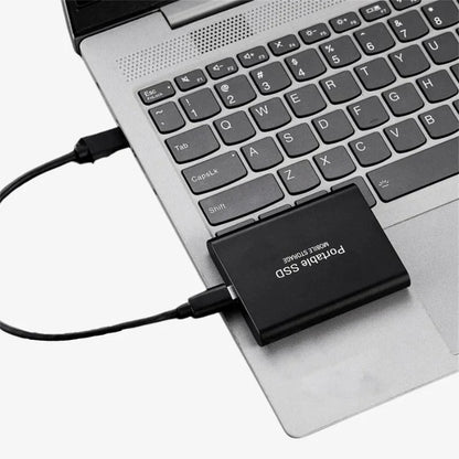 Dysk Zewnętrzny SSD 1TB, 2TB – Szybki Transfer do 1050 MB/s, USB 3.2 Gen 2 Type-C, Aluminiowa Obudowa 4