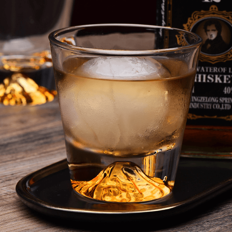 Ekskluzywne Szklanki do Whisky w Stylu Edo Kiriko – Ręcznie Wykonane Kryształowe Szklanki z Eleganckim Opakowaniem 6