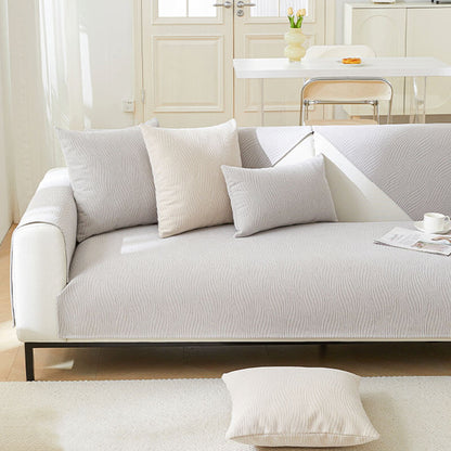 Elegancki Pokrowiec na Sofę Chenille – Ochrona przed Zarysowaniami i Zabrudzeniami, Łatwy w Pielęgnacji, Ruchomy Design 8