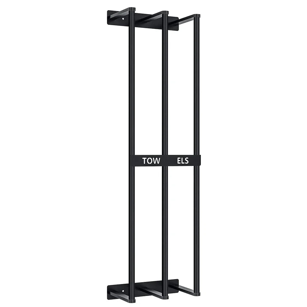 Elegancki Wieszak na Ręczniki Stojący, Minimalistyczny Stojak do Łazienki i Kuchni, Stal Nierdzewna, 60 cm x 15 cm x 10 cm 6