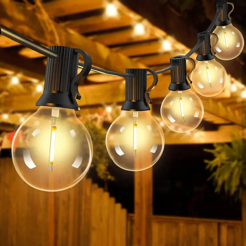 Energooszczędne lampki LED na taras i balkon – retro design